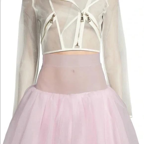 NARCES Narces x Barbie Tiered  Tulle Skirt size 6 - Picture 3 of 10